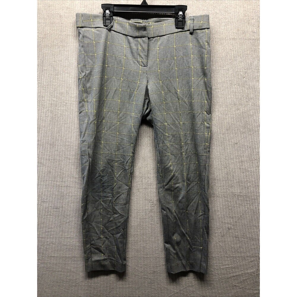 Amanda Chelsea Womens Trouser Pants Size 6 Green Blue Burgundy Skinny Career